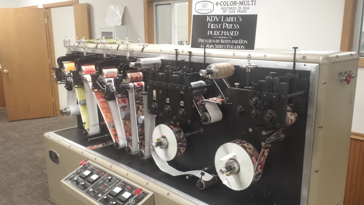 KDV Label calls AAA for tron restoration KDV Label