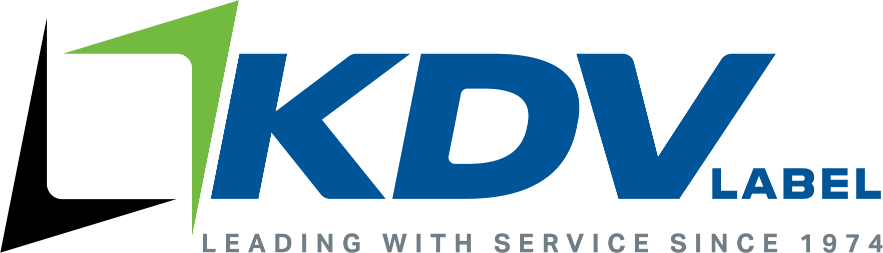 KDV Label Logo with Tagline
